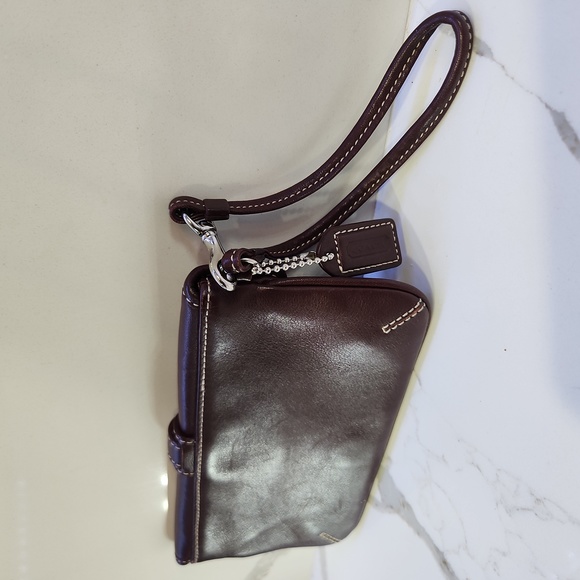 Coach Leather Wristlet - Picture 2 of 8